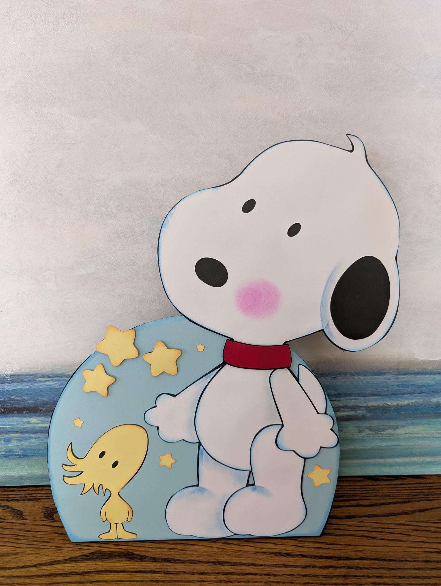 Baby Snoopy Baby Shower Decorations Standing Decoration Centerpiece