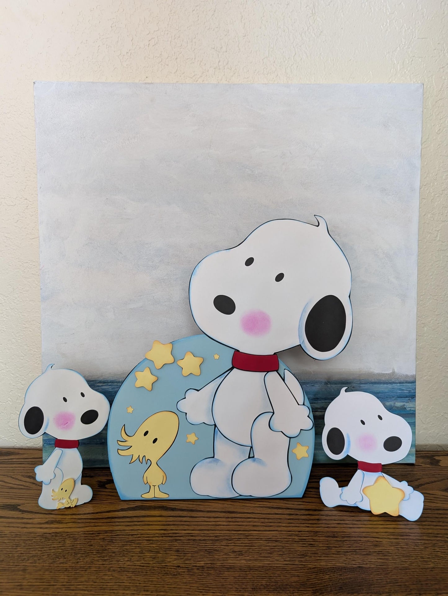 Baby Snoopy Baby Shower Decorations Standing Decoration Centerpiece