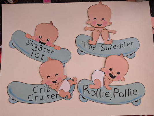 Skateboard Baby Shower Decorations Baby Shower Decor