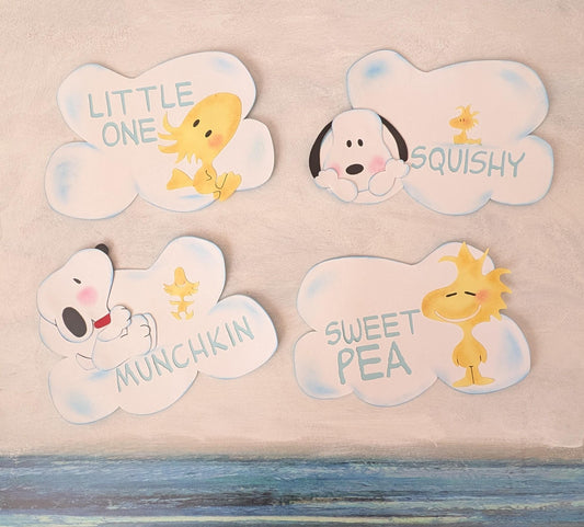 Baby Snoopy Baby Shower Decorations Woodstock & Snoopy Clouds