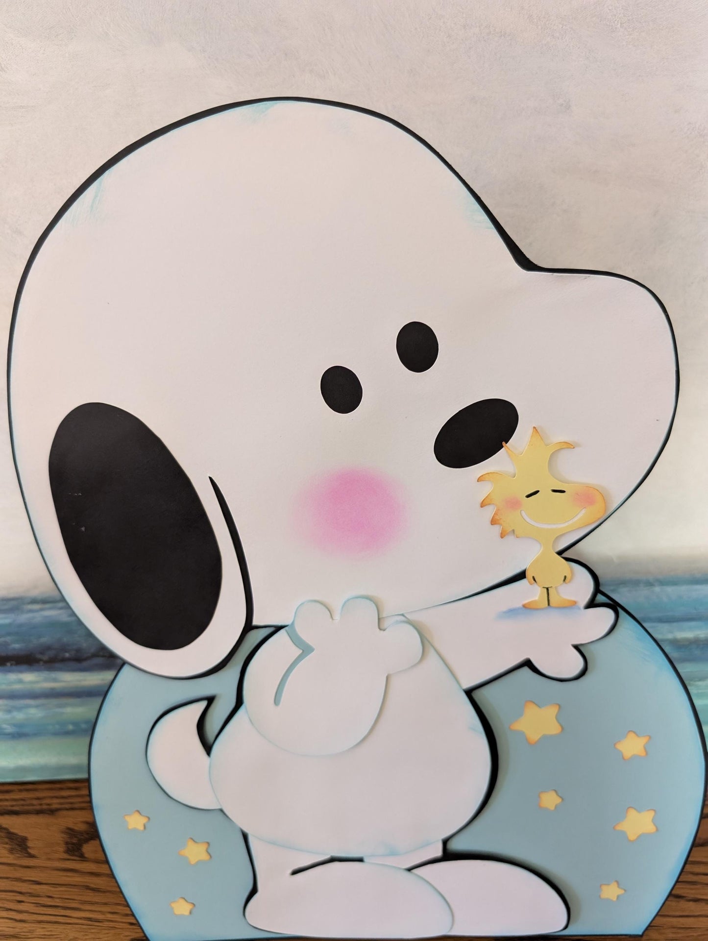 Baby Snoopy Baby Shower Decorations Standing Decoration Centerpiece