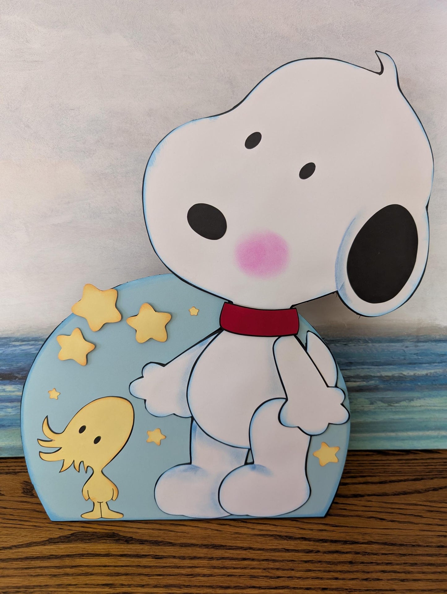 Baby Snoopy Baby Shower Decorations Standing Decoration Centerpiece