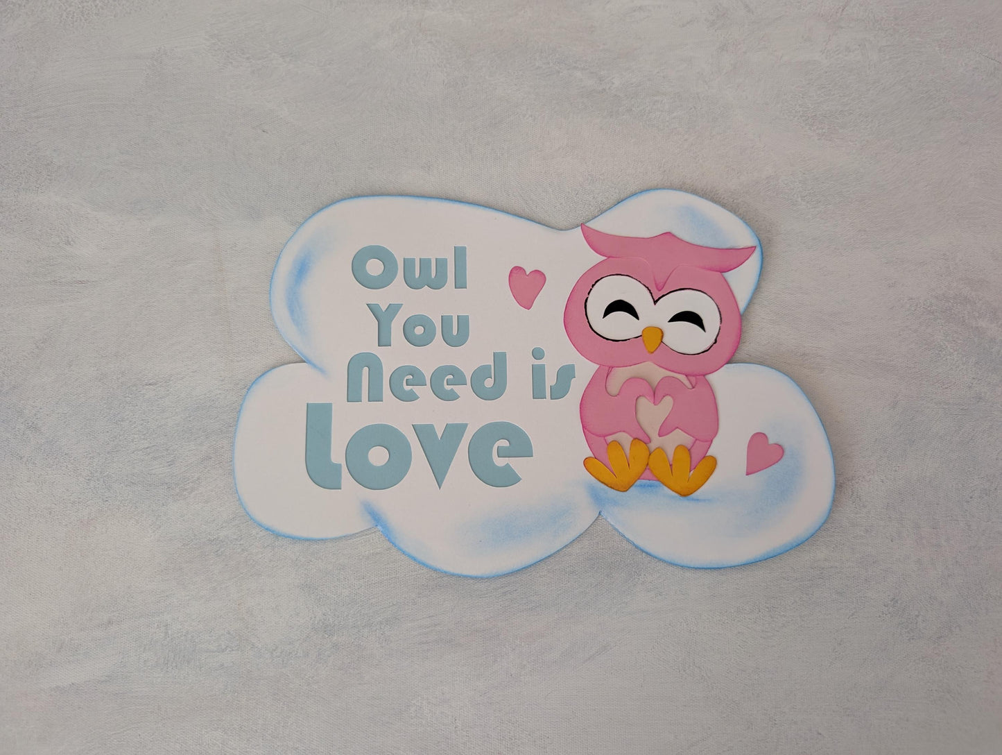 Baby Shower Decorations Baby Owl Word Clouds