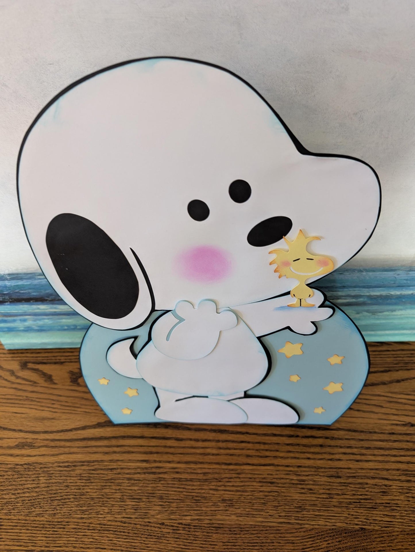 Baby Snoopy Baby Shower Decorations Standing Decoration Centerpiece