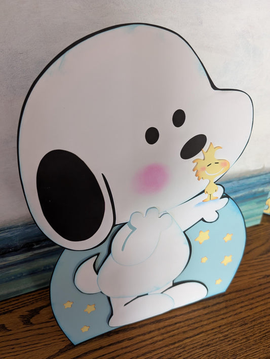 Baby Snoopy Baby Shower Decorations Standing Decoration Centerpiece